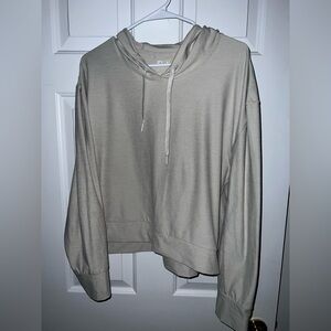 Boxy Cropped Hoodie